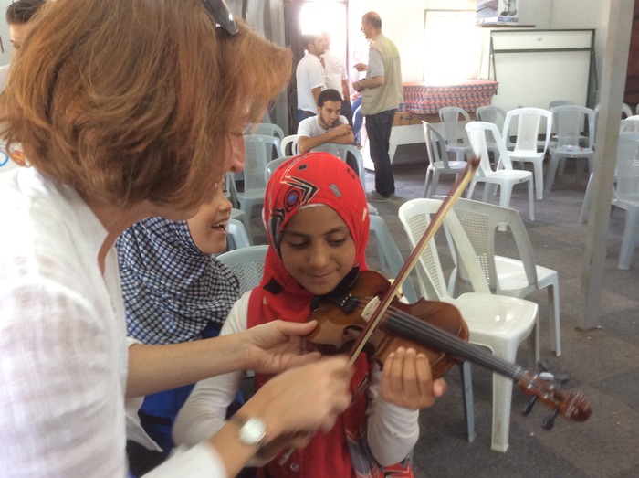 Music Residency Program in Za'atari, Jordan Refugee Camp - Questscope