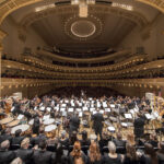 George Mathew conducts Music for Life, Mahler for Vision:  A Concert for the Restoration of Vision at Carnegie Hall, 2/13/17. Photo by Chris Lee